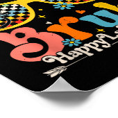 Bye Bruh Happy letzten Schullehrertag Poster (Ecke)