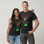 Bye Bye 2023 Off Hello 2024 auf Happy New Year T-Shirt (Unisex)