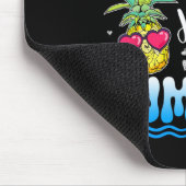 Bye Bye 4th Grade Hello Summer Abschluss Lehrer Mousepad (Ecke)