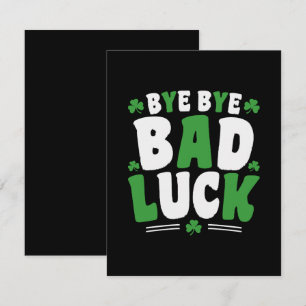 Bye Bye Bad Luck Begleitkarte