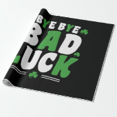 Bye Bye Bad Luck Geschenkpapier (Ungerollt)