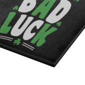 Bye Bye Bad Luck Schneidebrett (Ecke)