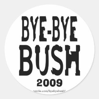 Bye-Bye Bush Aufkleber