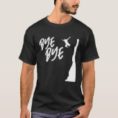 Bye Bye Cliff Diver Cliff Diving Tombstoning Cliff T-Shirt (Vorderseite)
