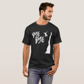 Bye Bye Cliff Diver Cliff Diving Tombstoning Cliff T-Shirt (Vorne ganz)