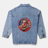 Bye Bye Liz Cheney 1 Jeansjacke (Rückseite)