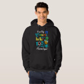 Bye Bye School Hello Pool Teacher Squat Summer Hoodie (Vorne ganz)