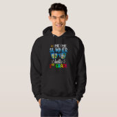 Bye Bye Summer Hello 2nd Grade Teachers Second Gra Hoodie (Vorne ganz)
