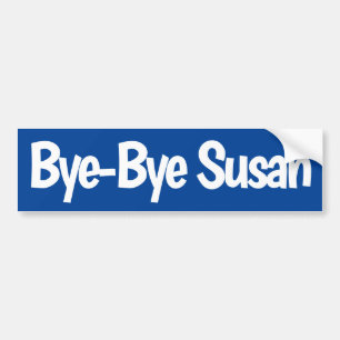 Bye Bye Susan Autoaufkleber