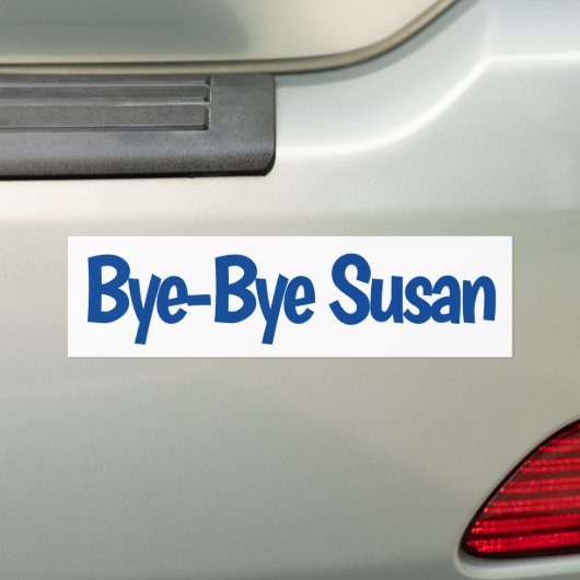 Bye Bye Susan Autoaufkleber (Auf Auto)