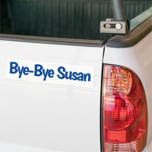 Bye Bye Susan Autoaufkleber (Auf Lkw)
