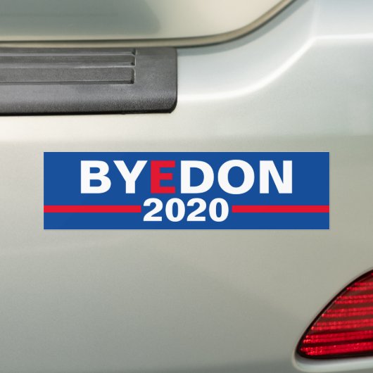 "Bye Don 2020" Autoaufkleber (Auf Auto)