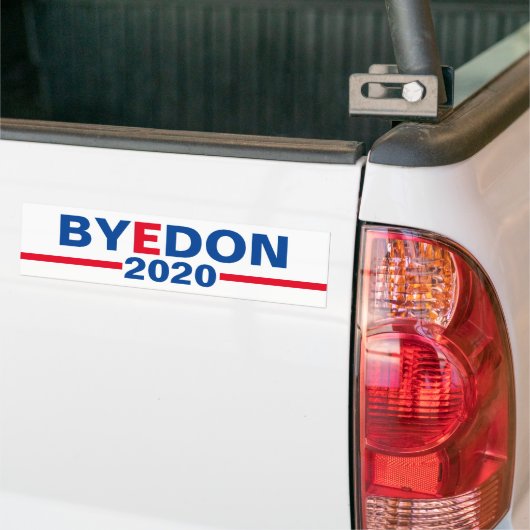 Bye Don 2020 Classic Campaign Bumper Sticker Autoaufkleber (Auf Lkw)