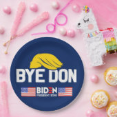Bye Don BIDEN 2020 Präsident HARRIS Pappteller (Party)
