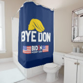 Bye Don BIDEN 2020 President HARRIS Duschvorhang (Beispiel)