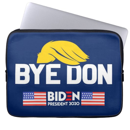 Bye Don BIDEN 2020 President HARRIS Laptopschutzhülle (Vorderseite)