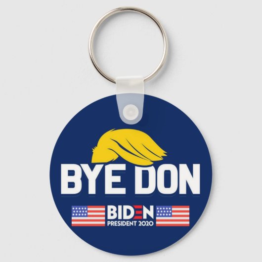 Bye Don BIDEN 2020 President HARRIS Schlüsselanhänger (Vorderseite)