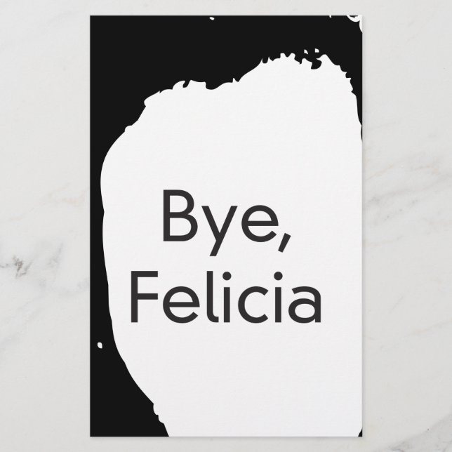 bye Felicia (Vorderseite)