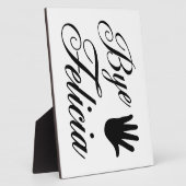 Bye Felicia Extravagant Waving Hand Fotoplatte (Seite)