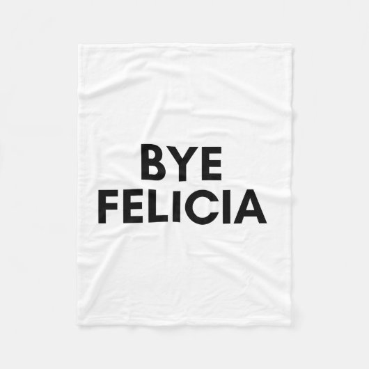 bye Felicia Fleecedecke (Vorderseite)