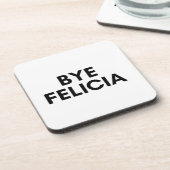 bye Felicia Getränkeuntersetzer (Linke Seite)