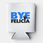 Bye Felicia Hand Wave Bold Blue Dosenkühler (Vorderseite)