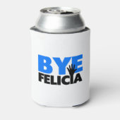 Bye Felicia Hand Wave Bold Blue Dosenkühler (Kanne Rückseite)