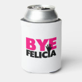 Bye Felicia Hand Wave Hot Pink Dosenkühler (Kanne Rückseite)