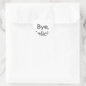 bye Felicia Herz-Aufkleber (Tasche)