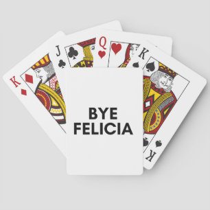 bye Felicia Spielkarten