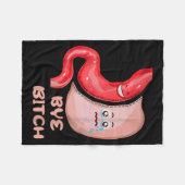 Bye Funny Gastric Sleeve Surgery Stomach  Fleecedecke (Vorderseite (Horizontal))