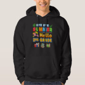 Bye Goodbye Summer Hello 2nd Grade Back To School  Hoodie (Vorderseite)