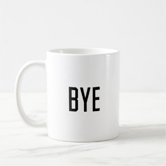 Bye Kaffeetasse