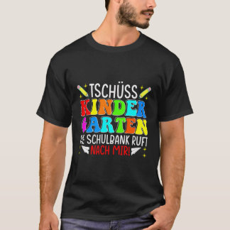 Bye Kindergarten Daycare Primarschule Graduate T-Shirt