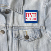 Bye Mitch McConnell Senat wählen Blaue Wahl Button (Beispiel)