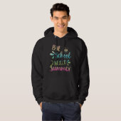 Bye School Hello Summer Gefärbte Krawatte Lehrer S Hoodie (Vorne ganz)