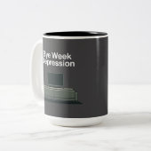 Bye Week Depression Zweifarbige Tasse (Vorderseite Links)