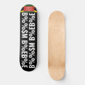 BYEB Skateboard (Vorderseite)