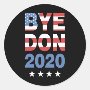 Byedon 2020 Anti-Trump Pro Joe Biden Kamala Harris Runder Aufkleber