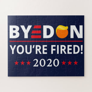 ByeDon 2020 Du bist Fired Funny Biden Harris Art I Puzzle