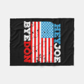 Byedon 2020 Flag - Bye Don Hey Joe Biden Support S Fleecedecke (Vorderseite (Horizontal))