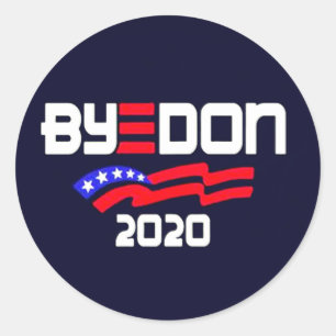 ByeDon 2020 Runder Aufkleber