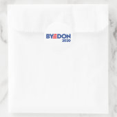 BYEDON RUNDER AUFKLEBER (Tasche)