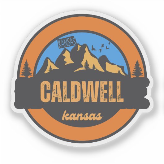 Byers, Kansas Aufkleber (Vorderseite)