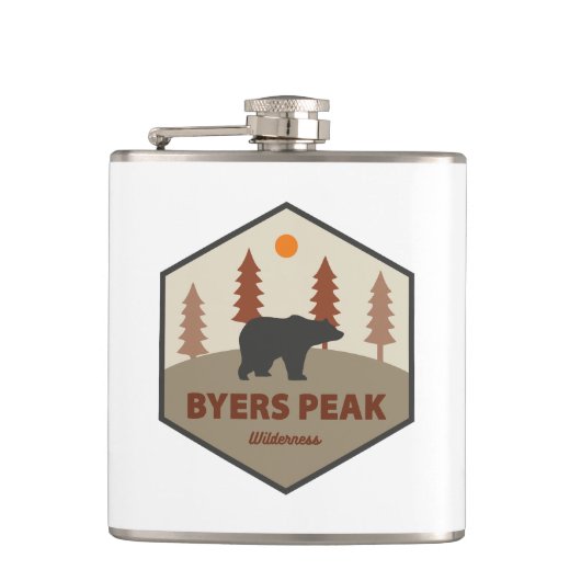 Byers Peak Wilderness Colorado Bear Flachmann (Vorderseite)