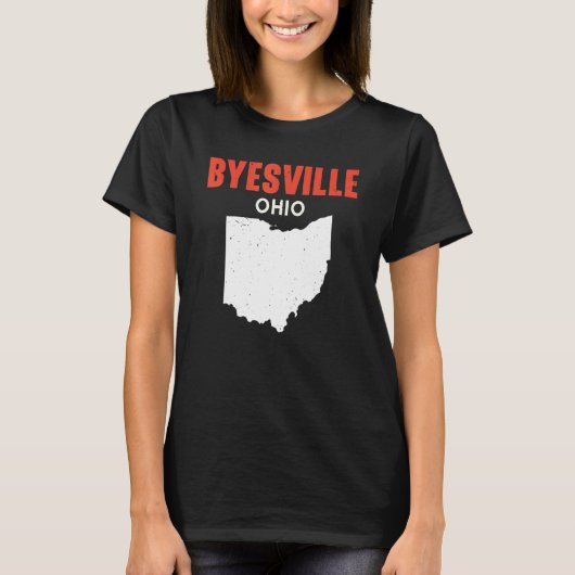 Byesville and Walton Hills Ohio USA State America T-Shirt (Vorderseite)