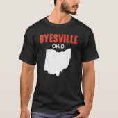 Byesville and Walton Hills Ohio USA State America T-Shirt (Vorderseite)