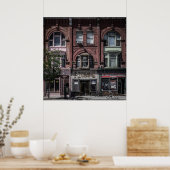 Bygones und Beauticians und Buffalos Nr. 3 Farbe Poster (Küche)