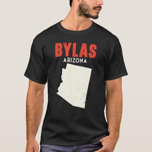 Bylas Arizona USA Staat Amerika Reisen Arizona T-Shirt (Vorderseite)