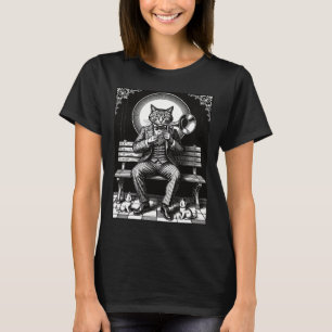 Byleth Ein schmucker Musiker mit Katzenkopf T-Shirt